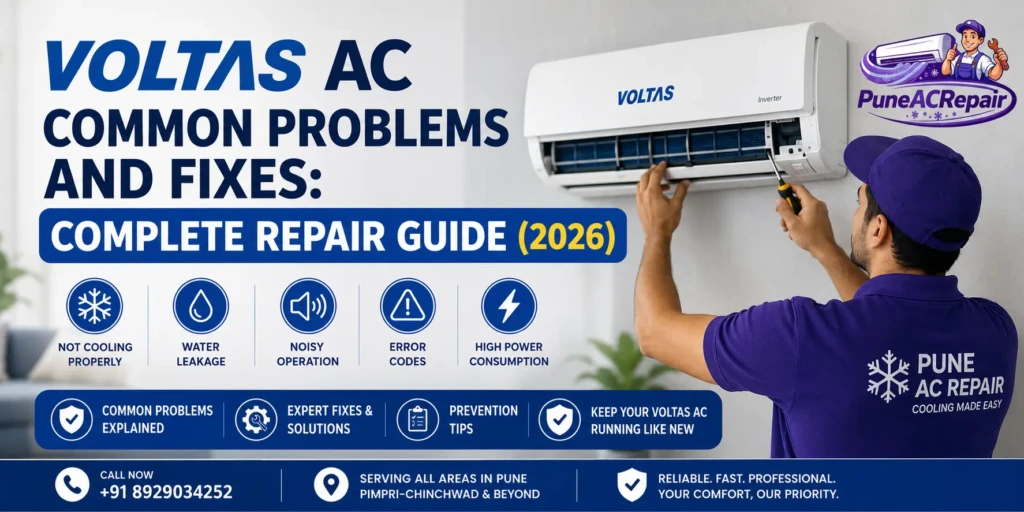 Voltas AC Common Problems and Fixes: Complete Repair Guide